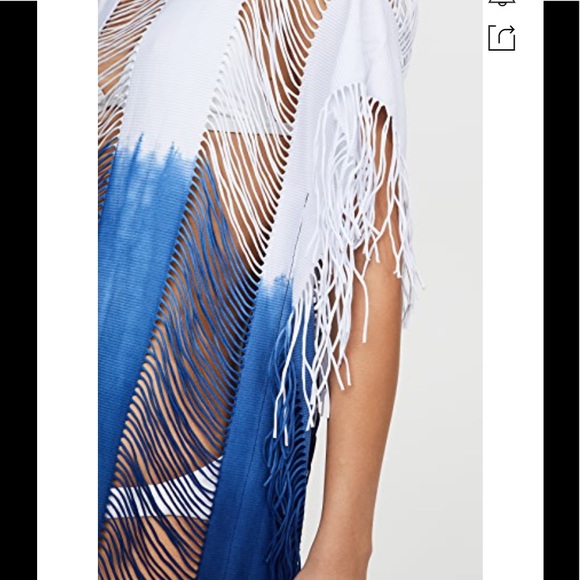 COPY - PILYQ Monique cover up in island blue - Picture 5 of 6